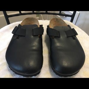 Birki's by Birkenstock Leather Clog; Size: 39